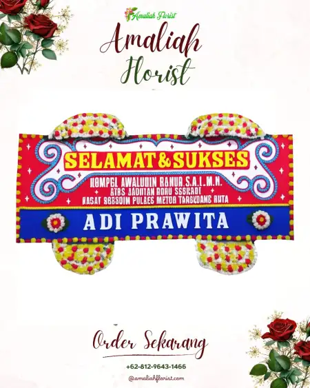 Papan Bunga Ucapan Selamat Tempelrejo